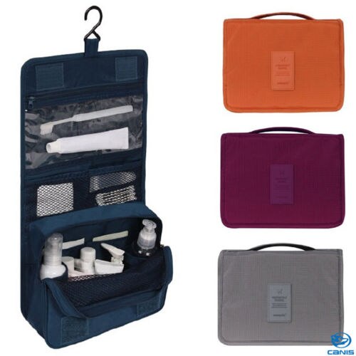 Reise Verpackung Organisatoren Make-Up Kosmetische Kulturbeutel Waschen Organizer Lagerung Tasche Hängen Tasche Reise Zubehör