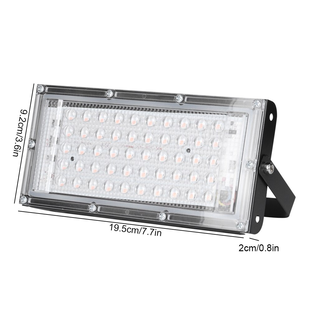 Led-taskulamppu 50w 220v kannettava kotitalouksien uv-valo led-tulvavalo punkkien poisto ultraviolettilamppu soihtu taskulamppu