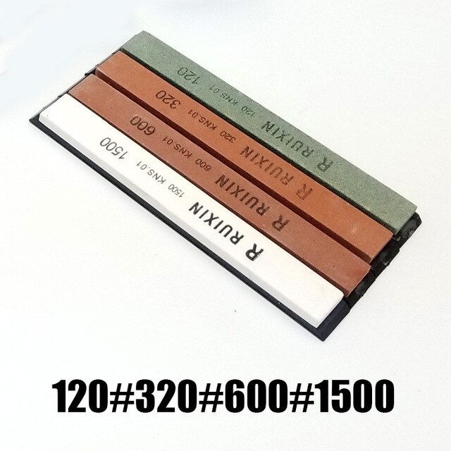 Iron Steel Kitchen Sharpener Kitchen Knife Sharpener Sharpening Tools Fix-angle With 4 Stones Whetstone: Millstone B