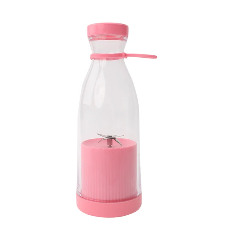 Mini Juicer Cup Fresh Juice Mini Fast Portable Blender For Juice, Shakes And Smoothies, Electric USB Juicer Blender: Pink