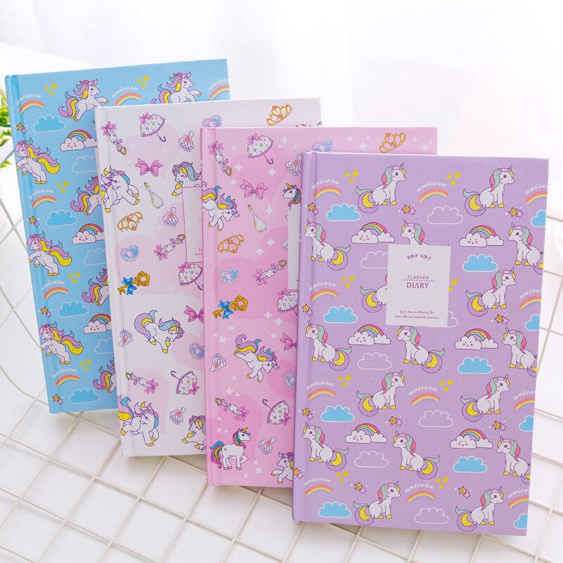 Droom eenhoorn regenboog hardcover notitieboekje dagboek notitieblok promotionele briefpapier