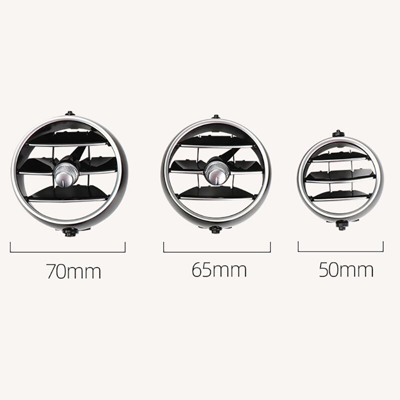 Instrumento de salida de aire acondicionado de escritorio, tobera A/C, ventilación de aire, accesorios plegables para Benz clase C W205 GLC W253 15-21