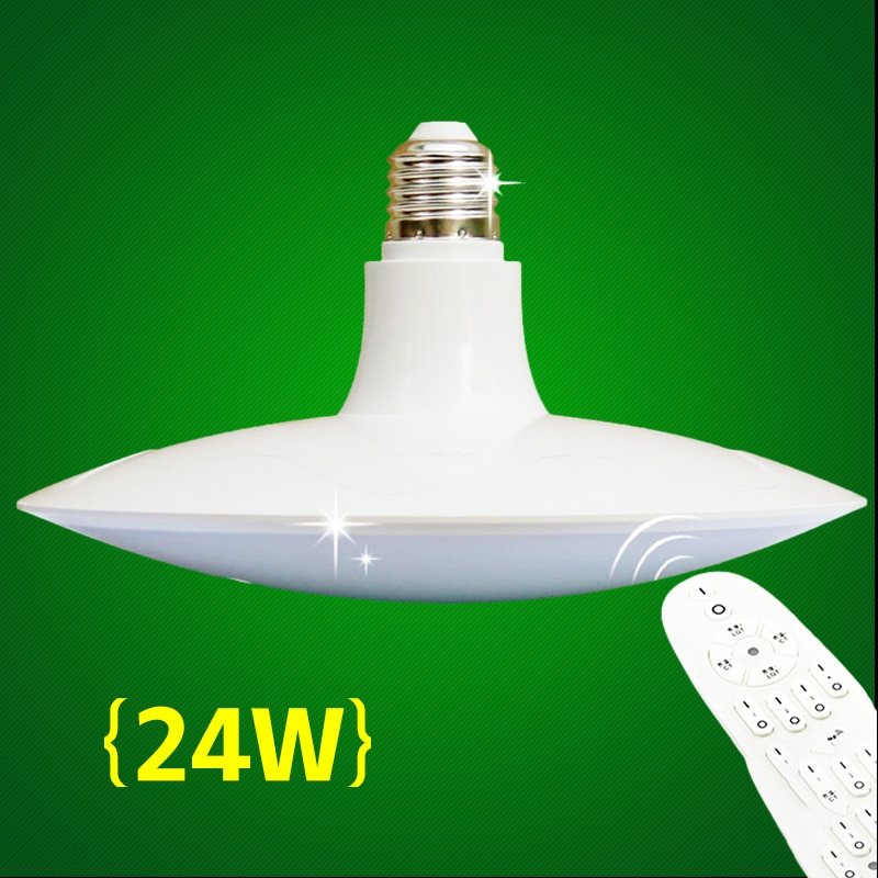 UFO Dimbare Led Lamp Energiebesparing Led-lampen SMD led-lampen E27 24W Intelligente Led Verlichting voor Thuis slaapkamer Woonkamer