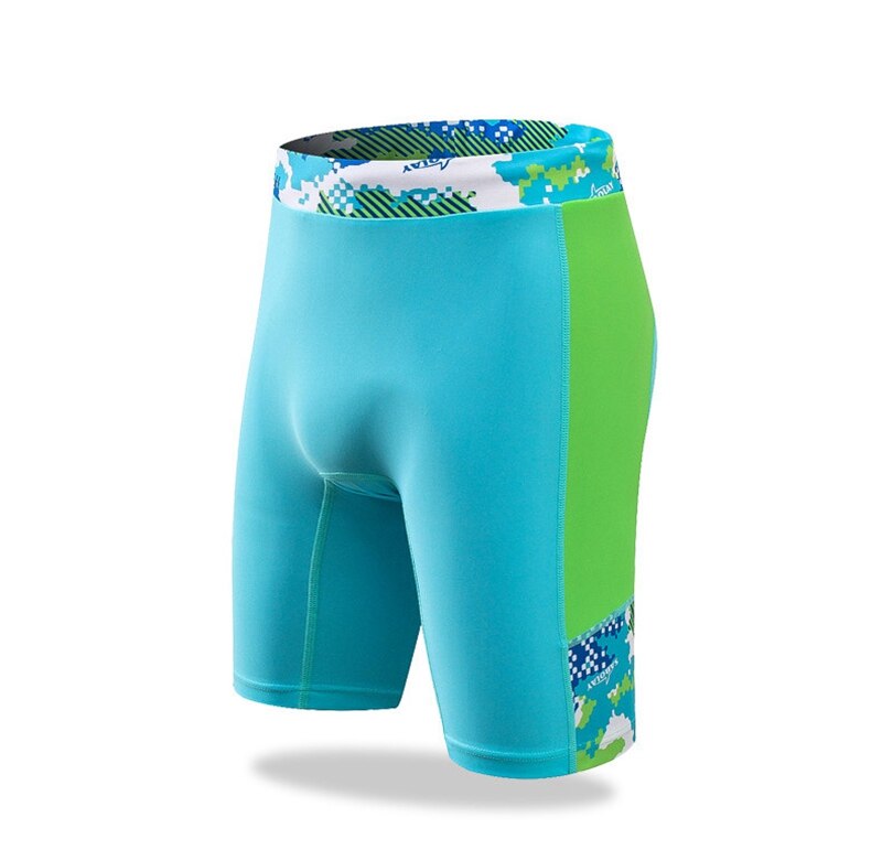 Sabolay camiseta masculina de zíper de lycra roupa de mergulho medusa manga comprida roupa de proteção solar: short pants / XXXL