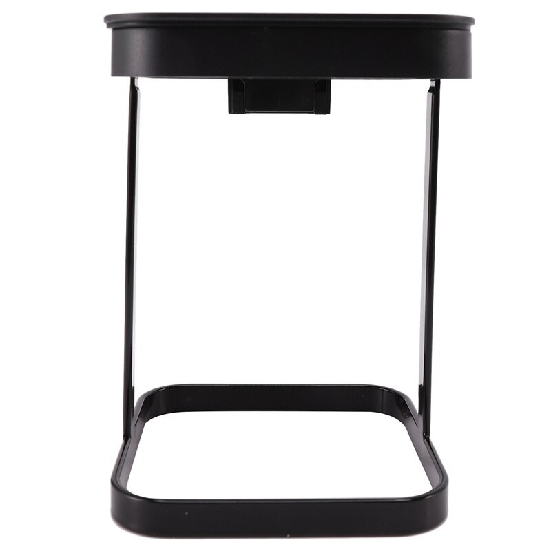Oficina pequeña cubo de basura Papelera para escritorio Flip tapa de la habitación de la casa de mesa Mini: Default Title