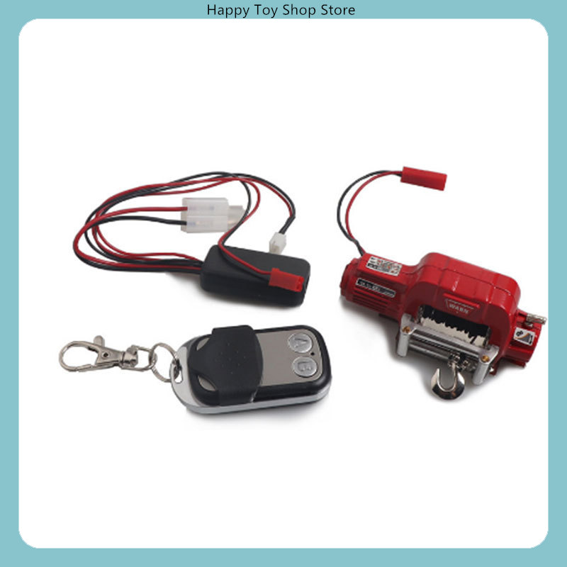 Mini metalen elektrische lier voor 1/10 schaal Crawler RC auto-onderdelen