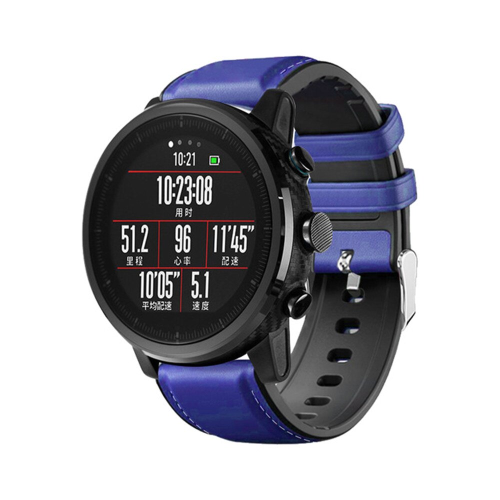 Silikon Leder Uhr Strap Für Huawei Uhr GT GT2 Weiche Uhr Band Strap Für Huawei Ehre Magie Samsung Galaxy Uhr 46mm