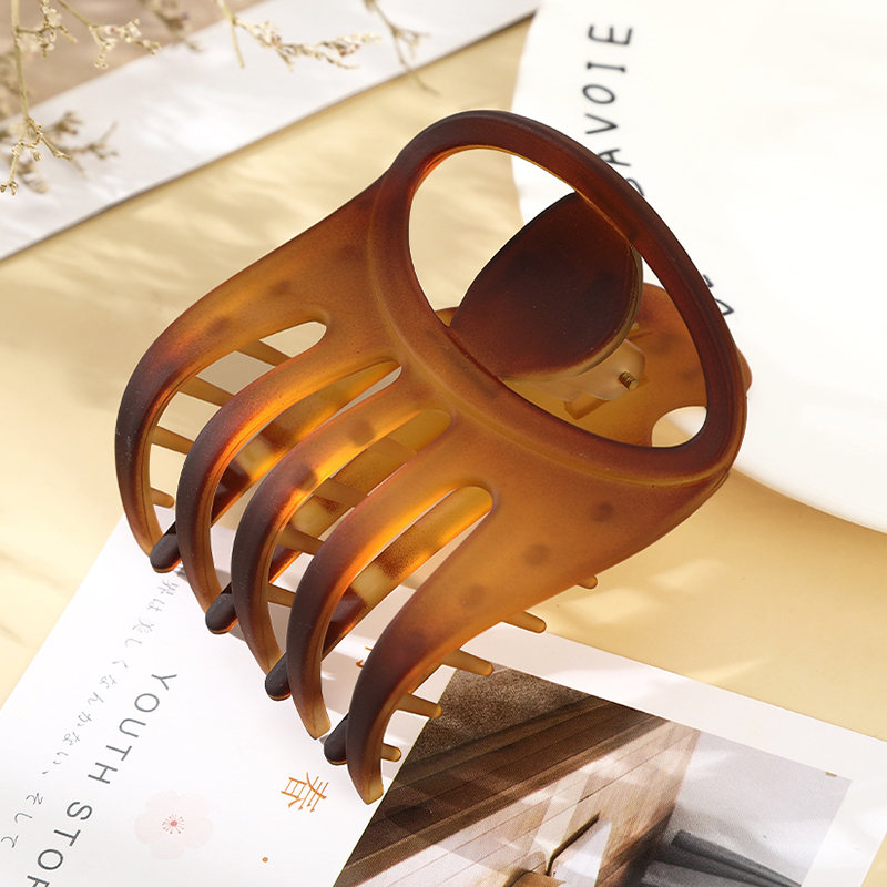 Pince à cheveux en forme de bec de canard pour femmes et filles, pince à cheveux en plastique sans couture, épingles à cheveux simples, outils de coiffure, accessoires: 1399-D