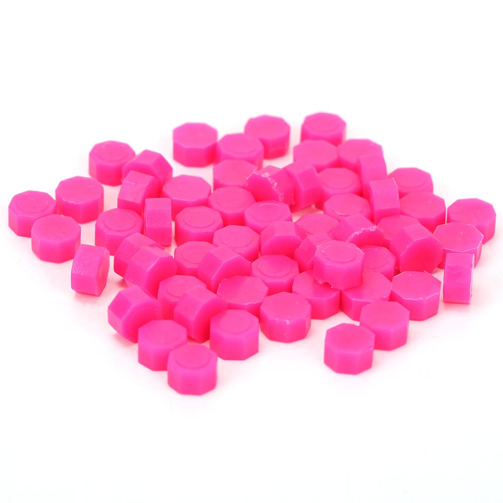 60/100 pièces Vintage cire à cacheter octogone Granule rétro perles pour lettres personnelles douane estampage accessoires décoratifs