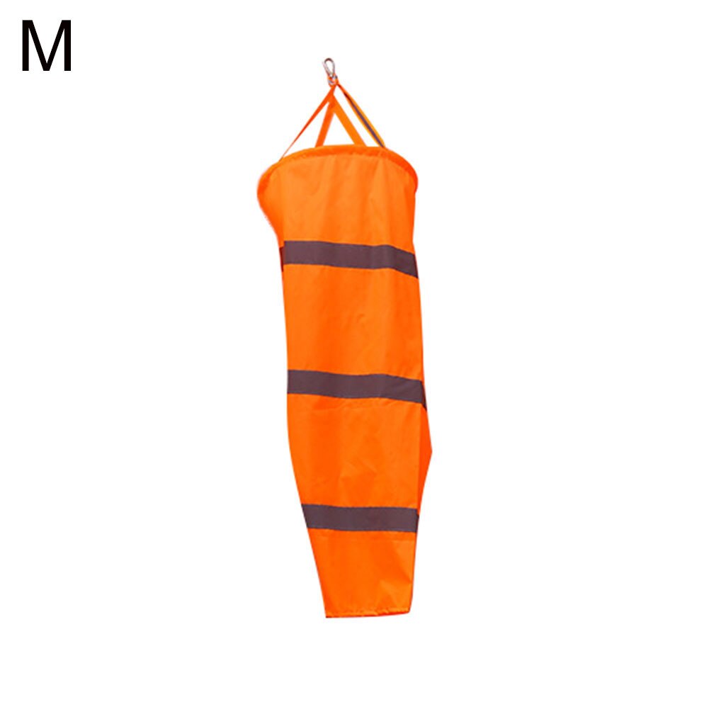 1pcs Airport Windsock Wind Measurement Long Reflective Rip-Stop Outdoor Rainbow Wind Measurement Sock Bag With Belt Newest: Medium