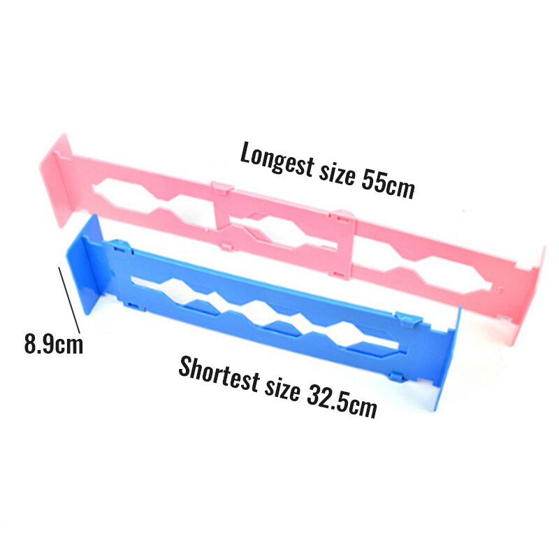 1PCs Multi-Purpose Plastic Adjustable Drawer Dividers Organiser Retractable Stretch Storage Partition Board DIY Home Office