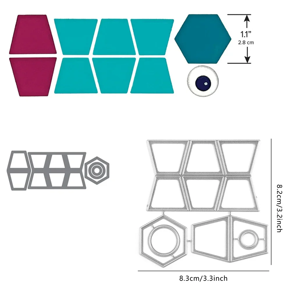 Troqueles de corte de Metal con bolas emergentes y accesorios, troquelados en relieve en 2025, para hacer tarjetas DIY, suministros para manualidades de álbumes de recortes: Amarillo claro