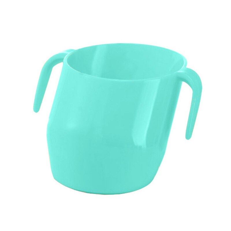 Baby Insulation Oblique Mouth Cup Leakproof Infant Learning Drinking Cups Tumble Resistant Baby Drinking Cups for Baby Kids: Green