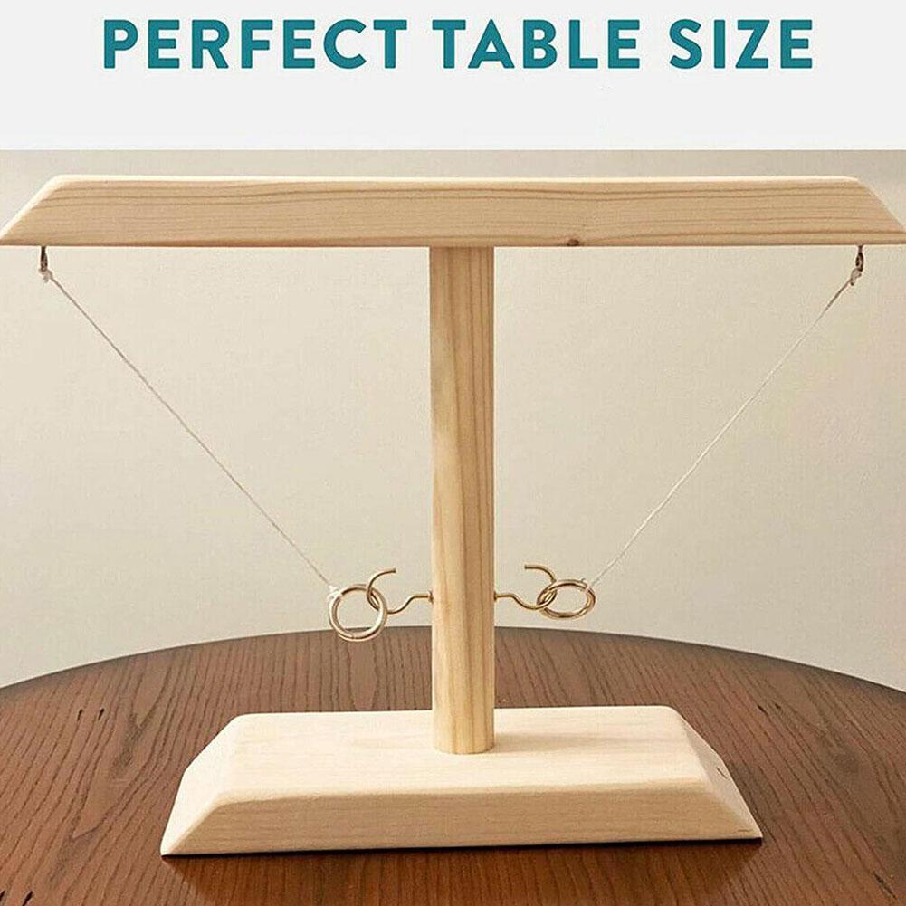 Partij Speelgoed Leisure Industriële Stijl Bar Drink Shop Handgemaakte Houten Haken Snelle Interactief Spel Voor Bars Thuis 40X32 X4cm