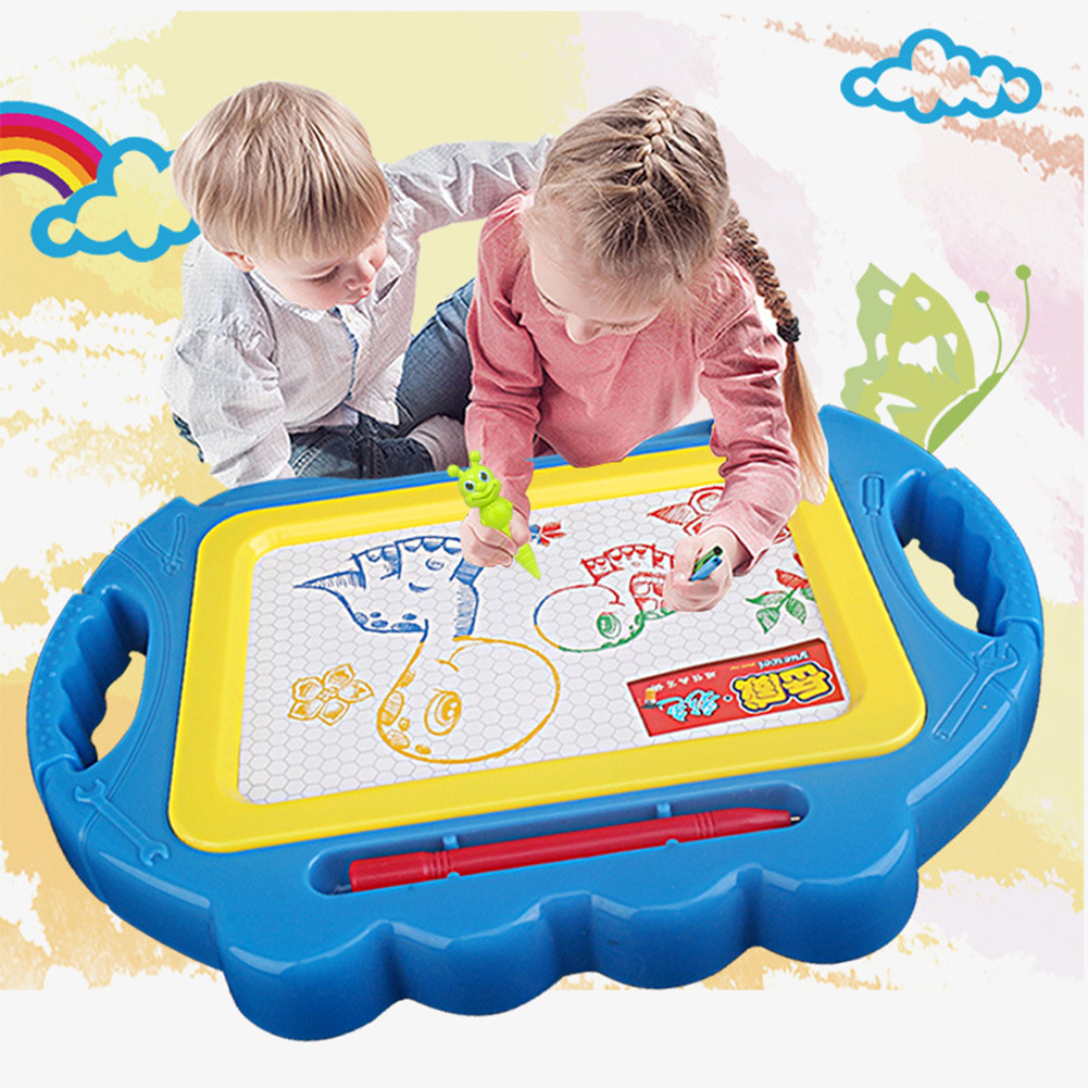 Leren Magnetische Kids Doodle Board Verbeelding Gladde Randen Pen Schilderen Educatief Speelgoed Niet Giftig Coloring Schrijven Mat Tekening