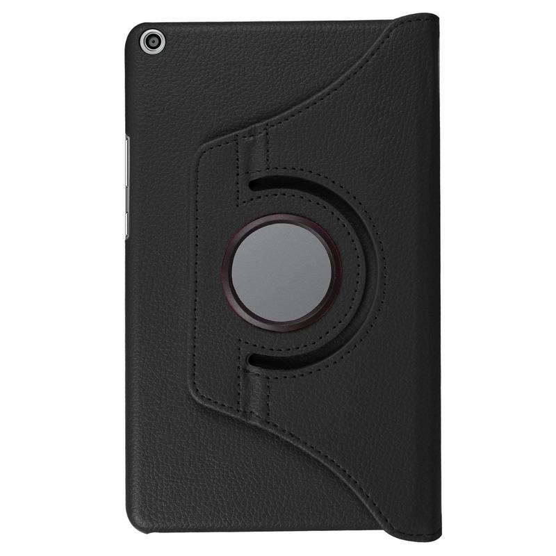 360 Degree Rotating Litchi Stand Leather Cover Case For Huawei MediaPad T3 8.0 KOB-L09 KOB-W09 Tablet Case Honor Play Pad 2 8