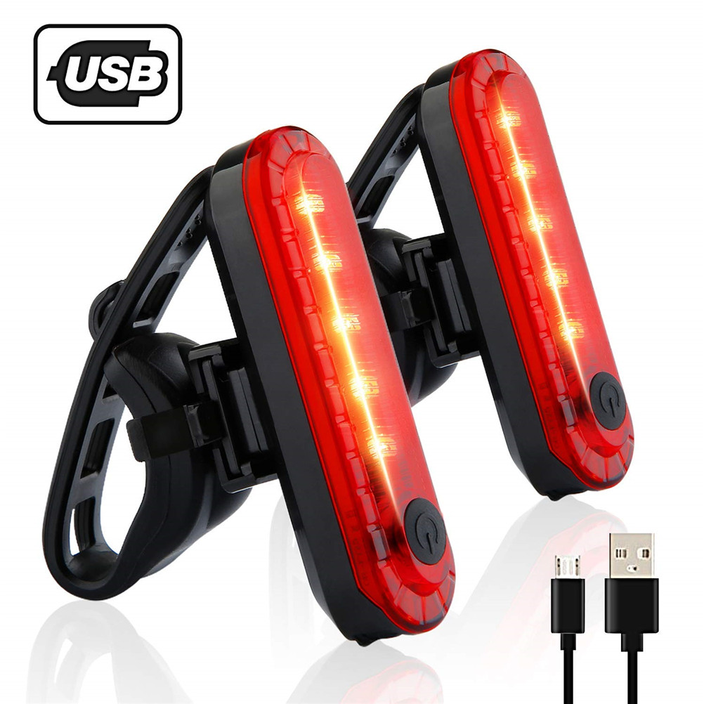 Achter Bike Achterlicht Voor Mountainbike Ultra Bright USB Oplaadbare Fiets Achterlichten Rode Hoge Intensiteit Led Achterlicht #20