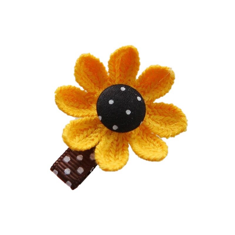 Baby Cute Cartoon Flower Hair Pin Girls Hair Clips Children Hairpin Princess Hair Accessories Headbands