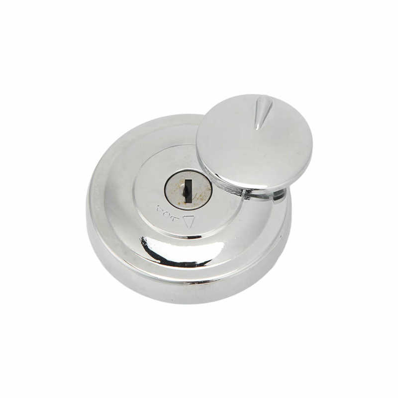 Lock Oil Tank Cover Durable Sturdy Aluminum Perfect Match Motorcycles Fuel Tank Cap with 2 Keys for Repair