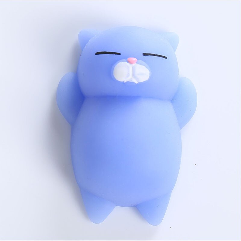 1pcs Antistress Ball Mini Squeeze Toy Squishy Cat Cute Kawaii Doll Squeeze Stretchy Animal Healing Stress Hand Fidget Vent Toys: 3