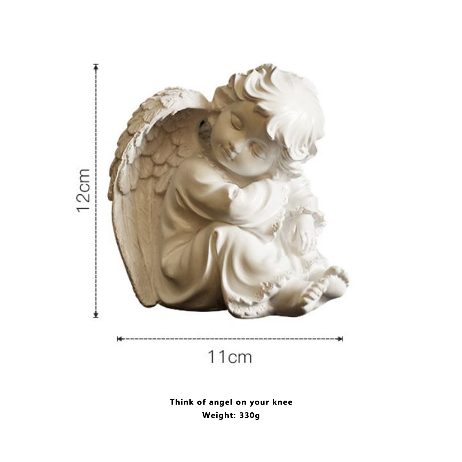 Angel Statue Small Cupid Figure Home Decor Music Fairy Model Sketch Practice Estatua Festival Home Figurines