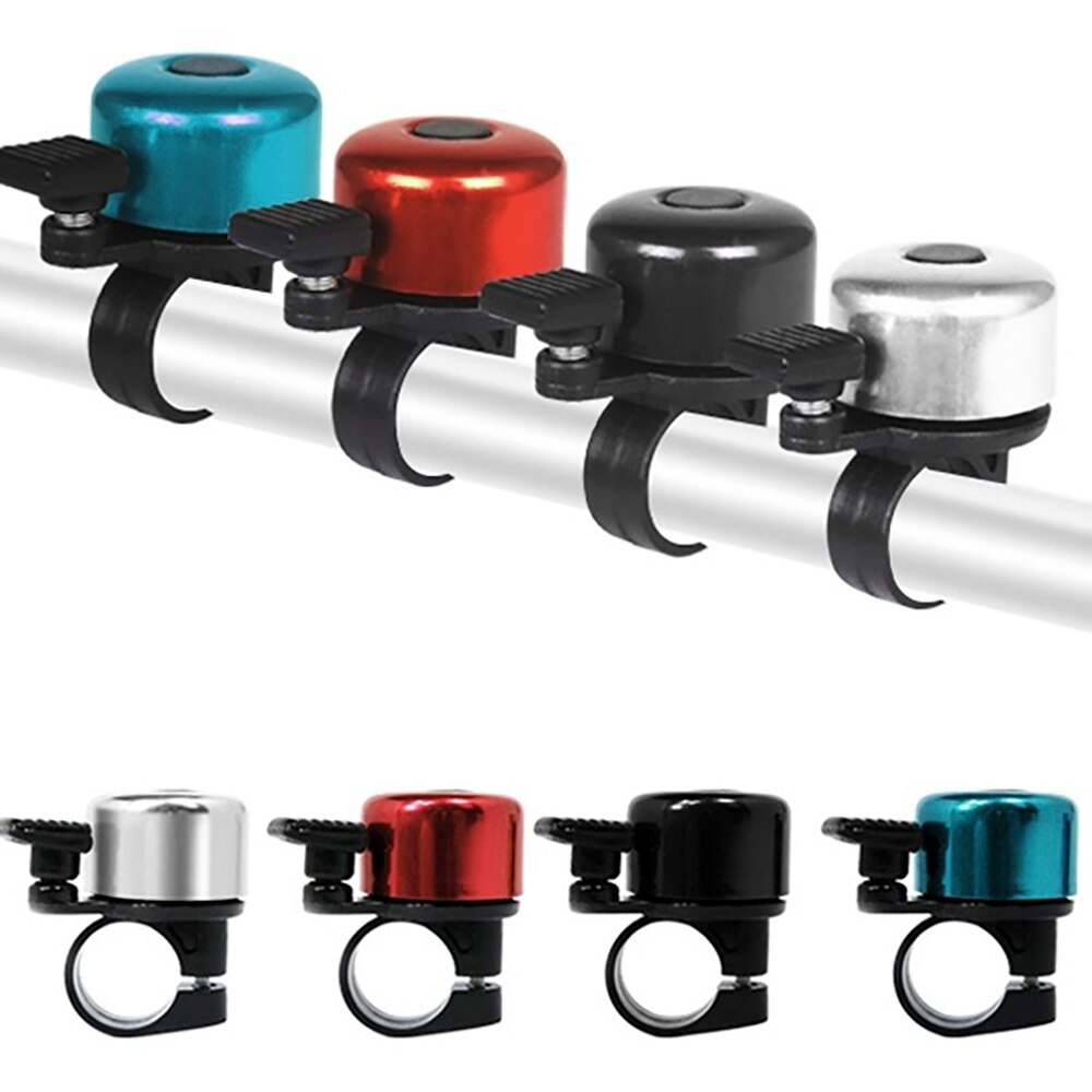 Accesorios para bicicleta de montaña, campana para bicicleta, plegable, Rosa