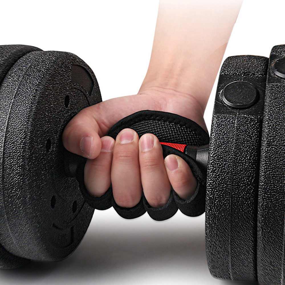 1Pair Neoprene Workout Grips for Weightlifting – Non-Slip Gym Grip Pads for Men & Women, Ideal for Pull-Ups, Calisthenics,