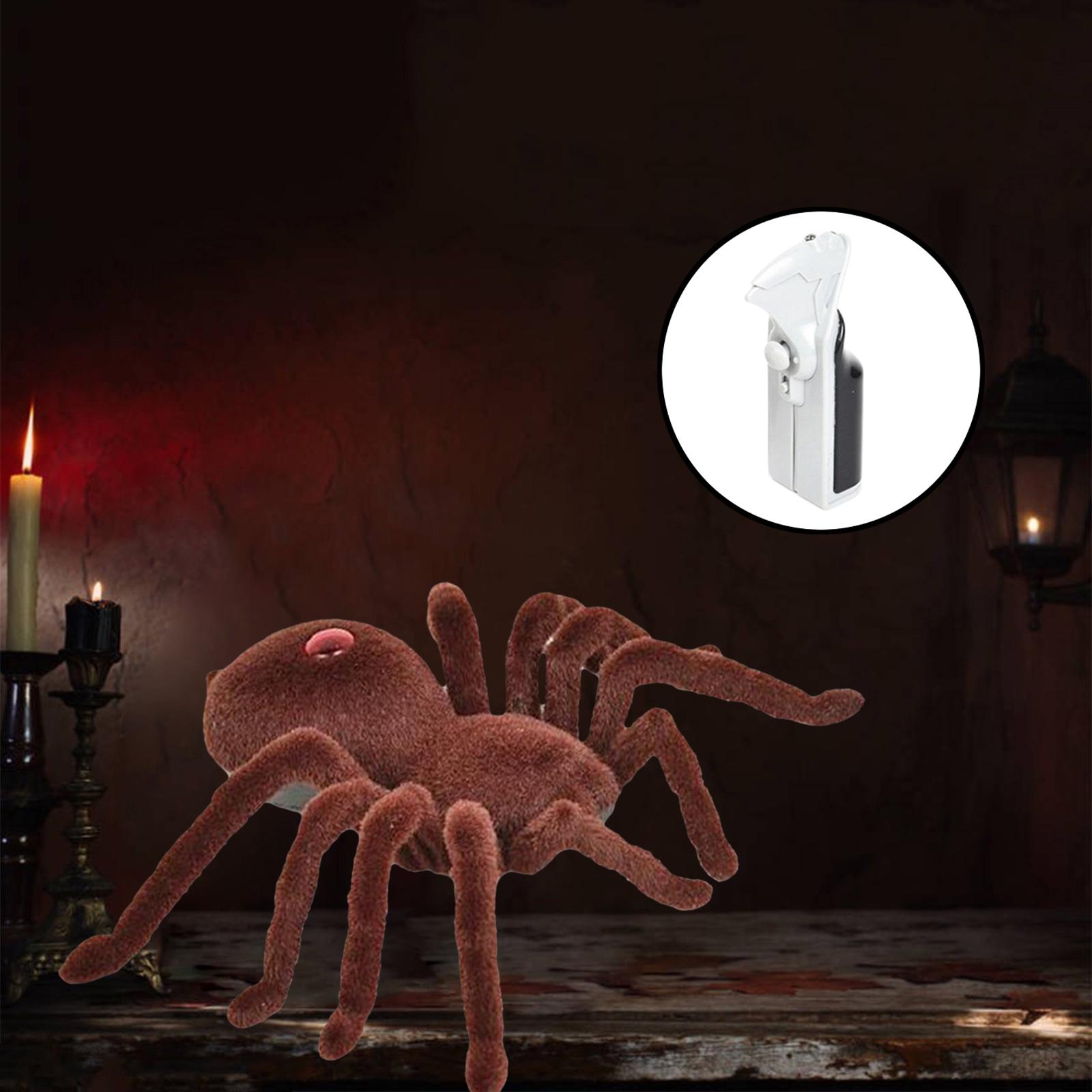 Remote Control Animal Realistic Prank Toy Halloween Accessories Control Spider for Holidays Christmas Party Kids