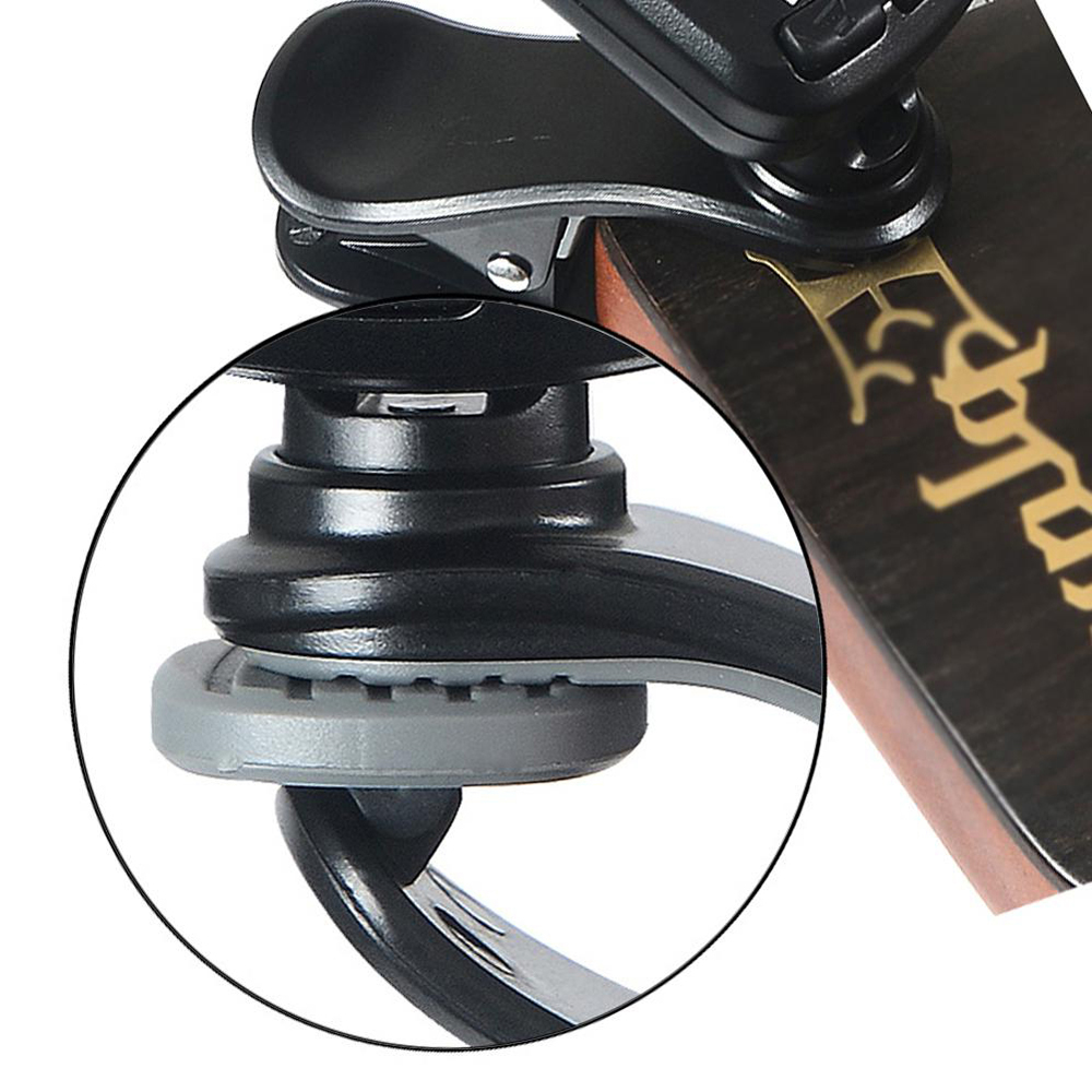 Musedo TM-25 afinador eléctrico con Clip y metrónomo guitarra cromática bajo violín ukelele Universal multifunción portátil