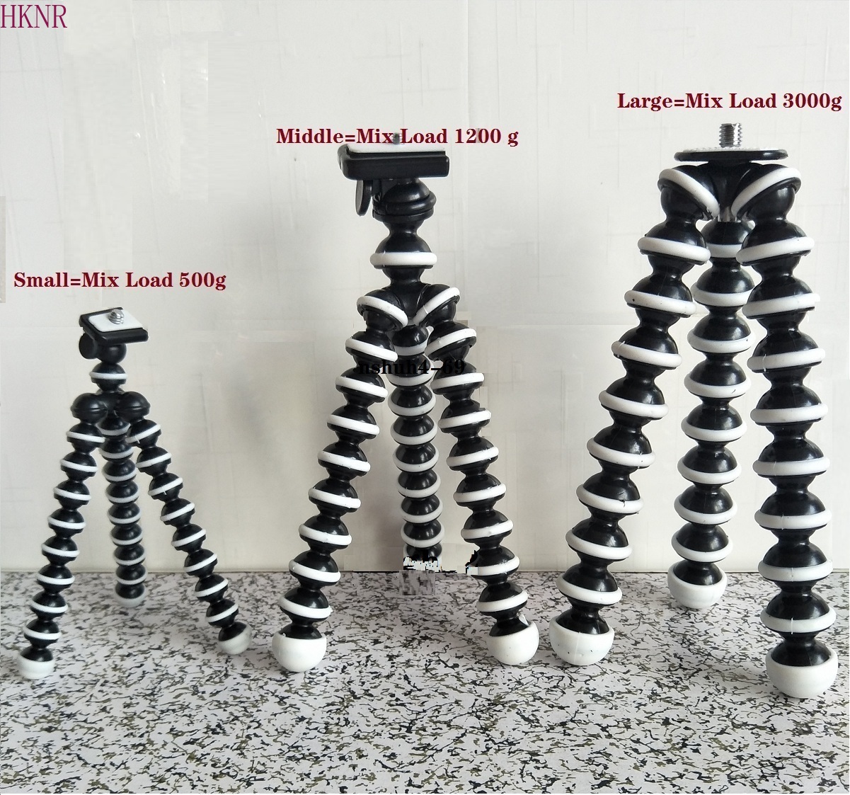 Pieuvre Flexible trépied support Table bureau Mini trépied avec pince Gorillapod pour téléphone téléphone portable téléphone Smartphone Dslr appareil photo