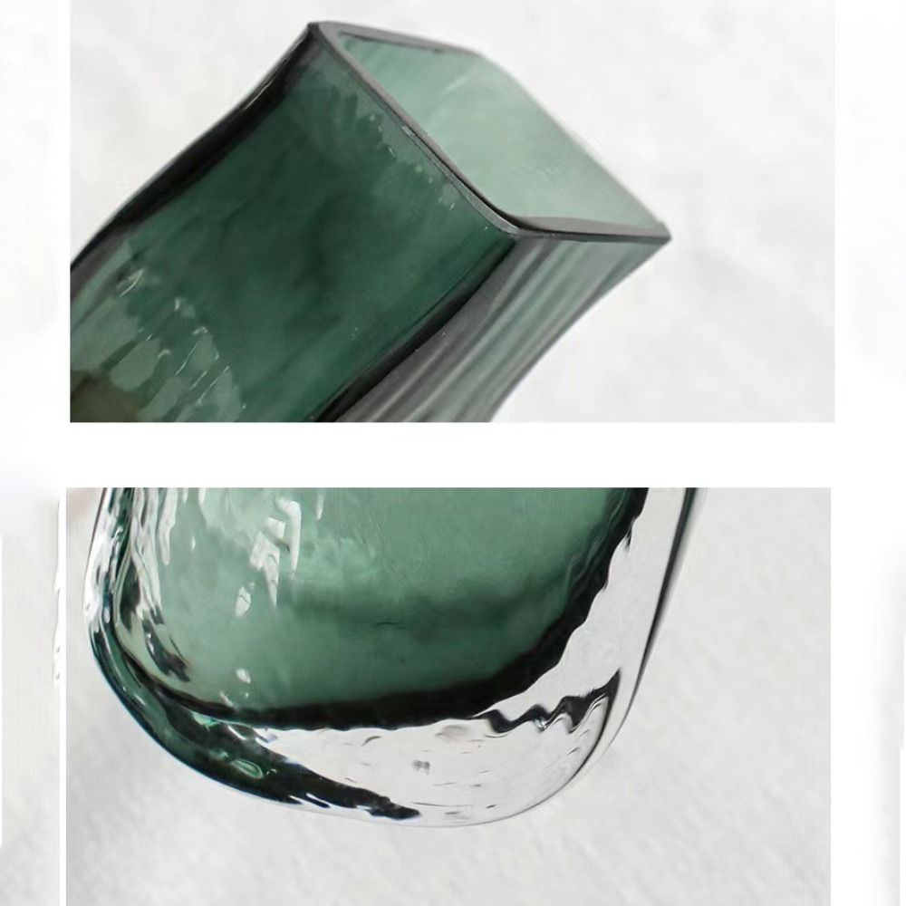 Plant Container Wooden Glass Vase Modern Hydroponic Flower Holder Exquisite Removable Flower Pot Bedhead