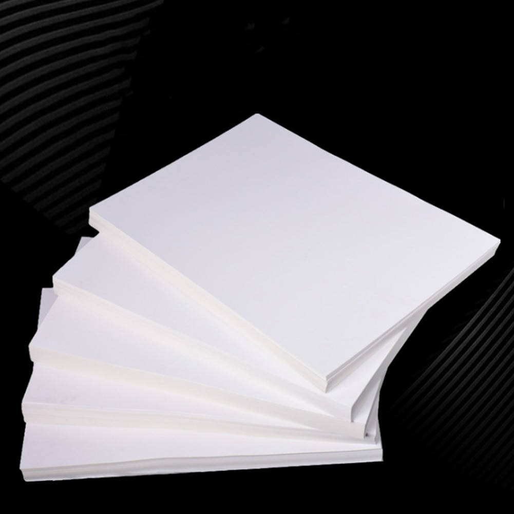 20 Pcs A4 Heat Transfer Paper Image Pyrograph T Shirt Light Fabric Cloth Painting Practical DIY Vivid Color