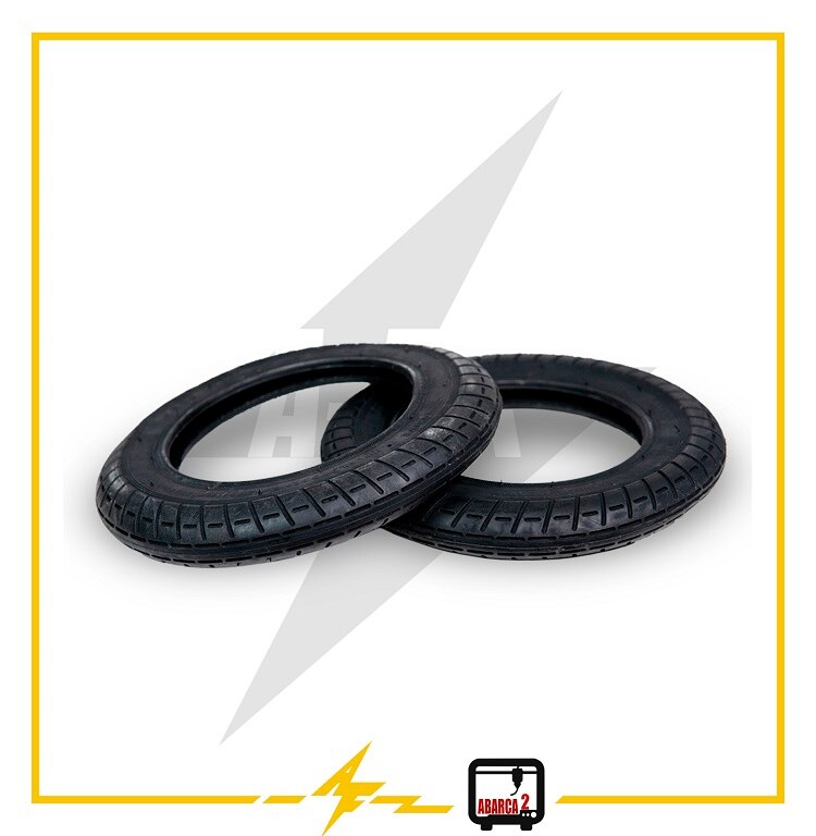 Neumaticos Ruedas reforzadas 10" para Xiaomi M365, M365 PRO, Cecotec, Iwat R9, S9 Patinete scooter electrico: 2 tires
