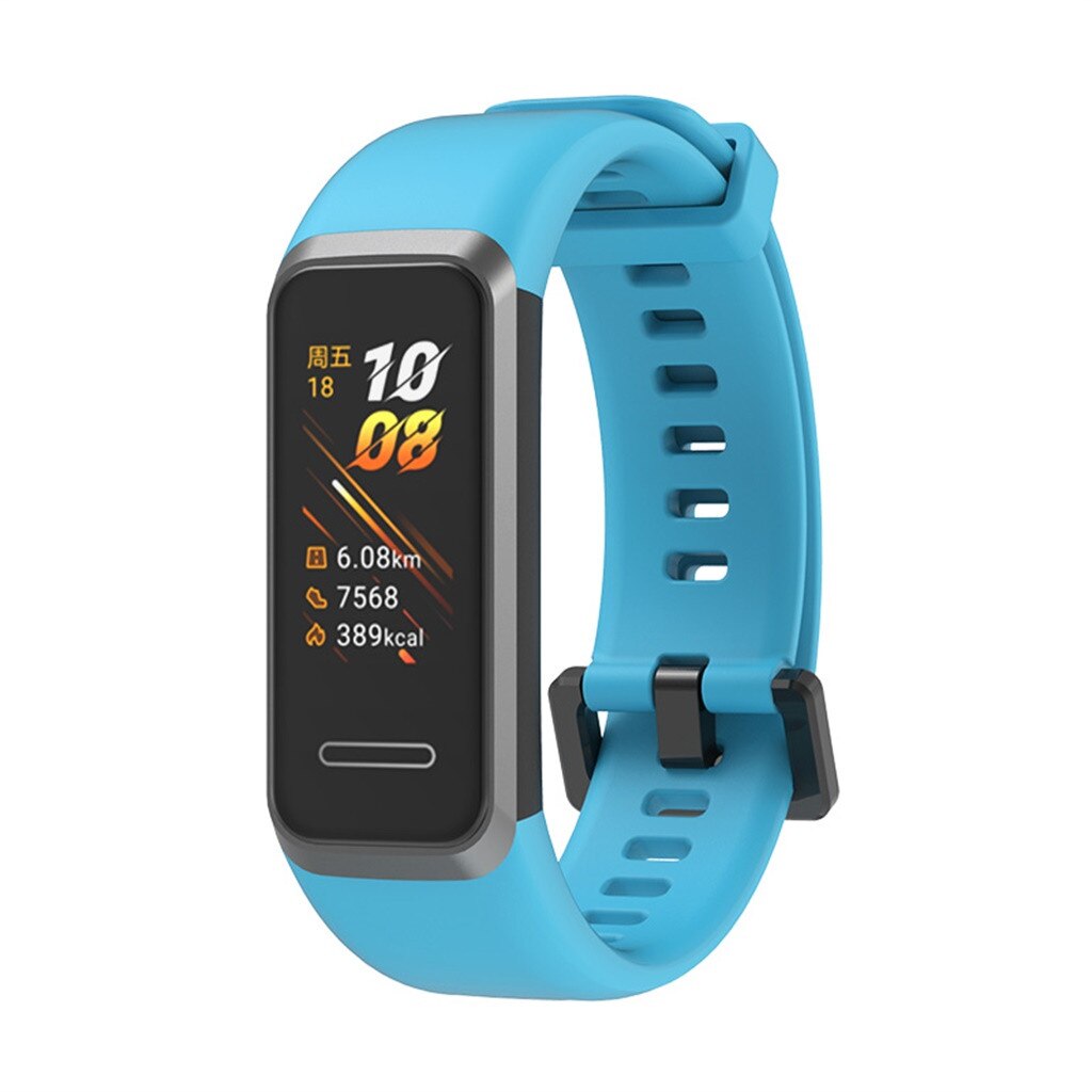 Cinturino da polso Per Huawei 4 Astuto Della Vigilanza di Sport Morbido Cinturino In Silicone di Ricambio Smart wristband Accessori di Ricambio Fascia Da Polso: H