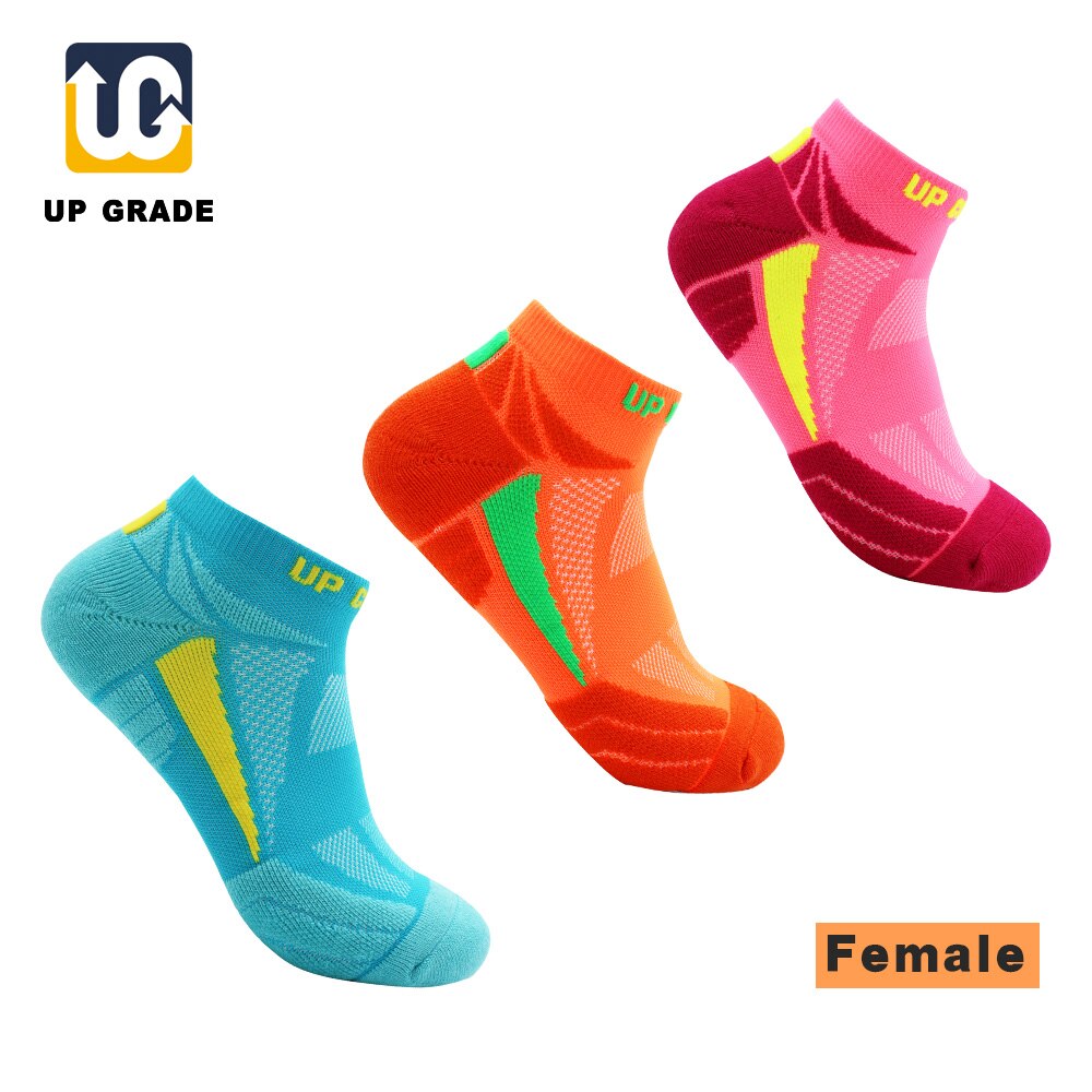 UGUPGRADE Frauen Bunte Laufende Sport Socken draussen Radfahren Wandern Wandern Atmungsaktiv Warme Socken Paket Außen