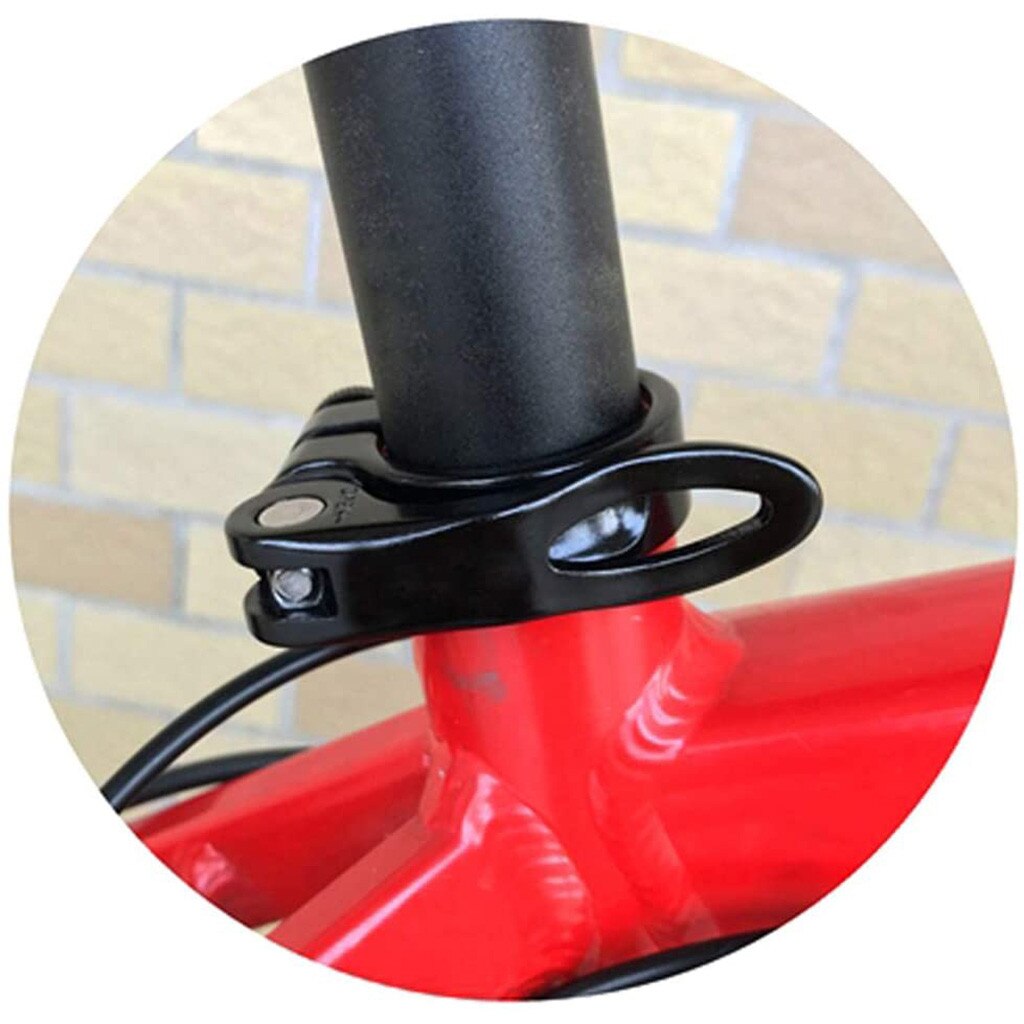 Abrazadera de Sillín para bicicleta de montaña, aleación de aluminio, abrazadera del tubo de asiento, poste de asiento de aluminio ultraligero, liberación rápida, multicolor