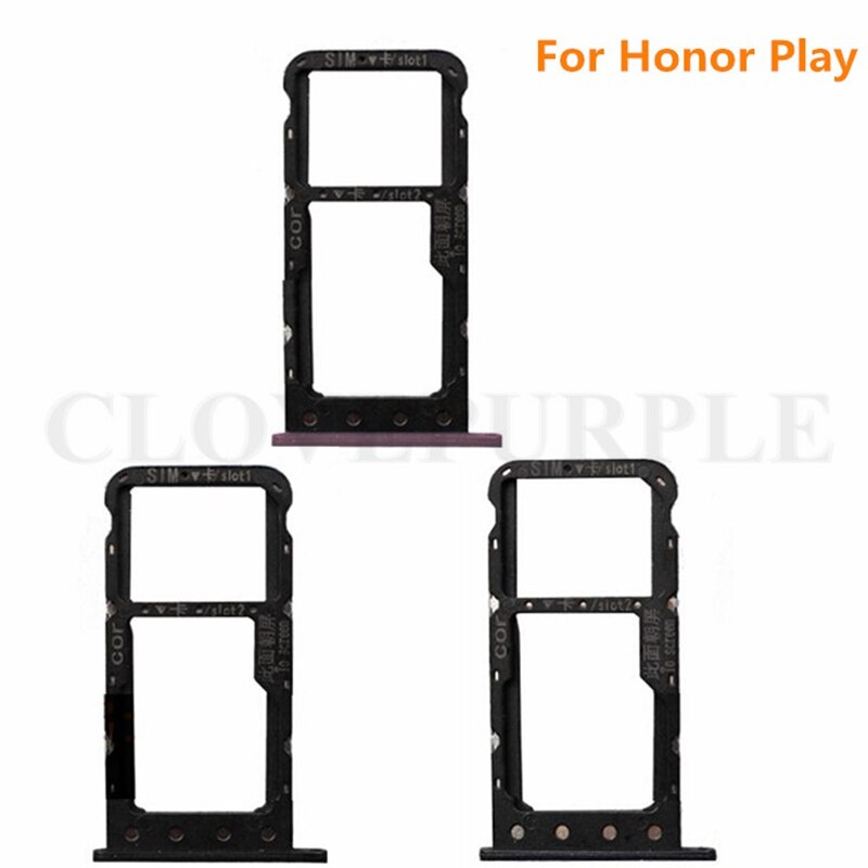 Sim-kaart Lade Houder Slot Adapter Voor Huawei Honor Play
