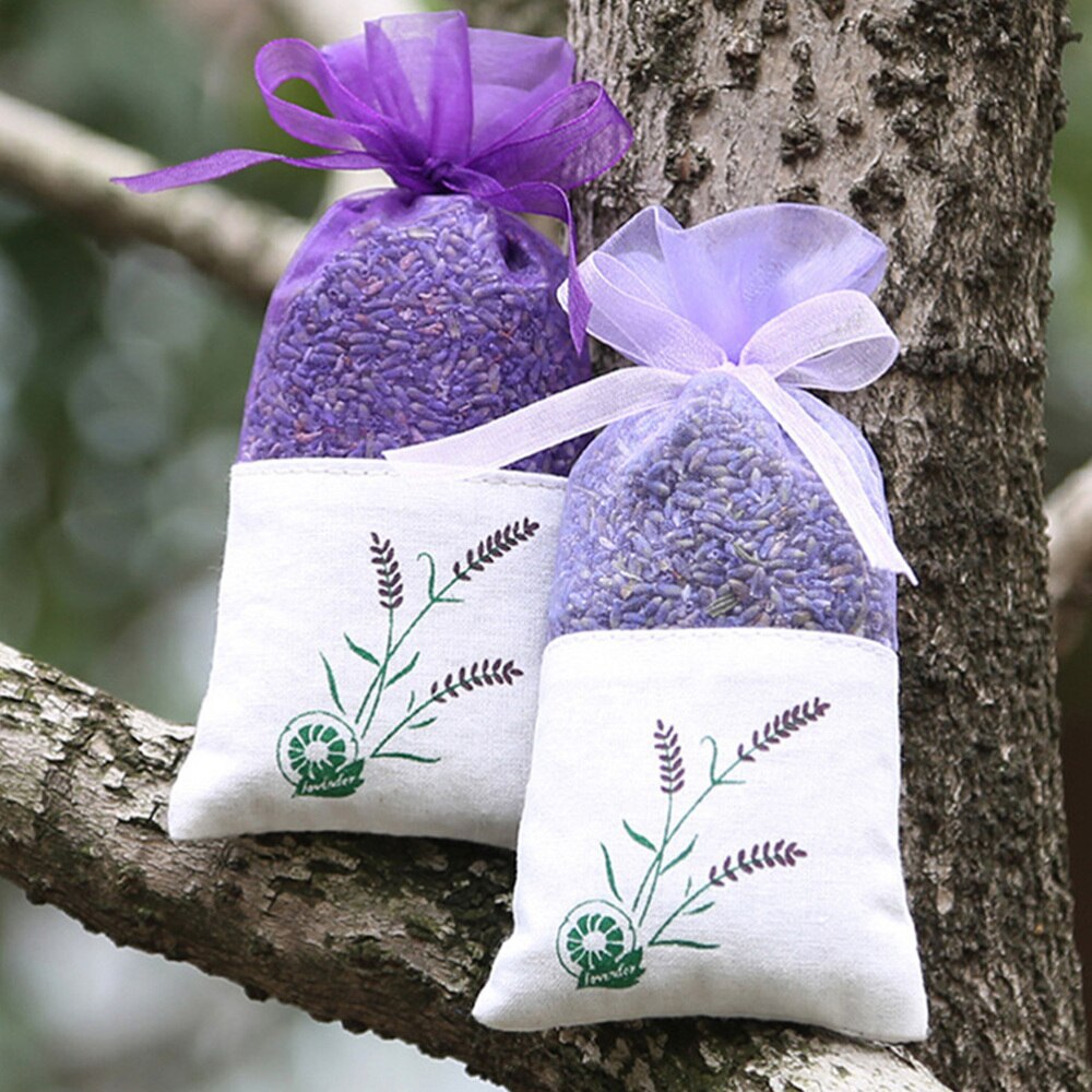 12pcs Lavender Sachets Empty Sachets Bags Gauze Storage Bags for Spice Packing