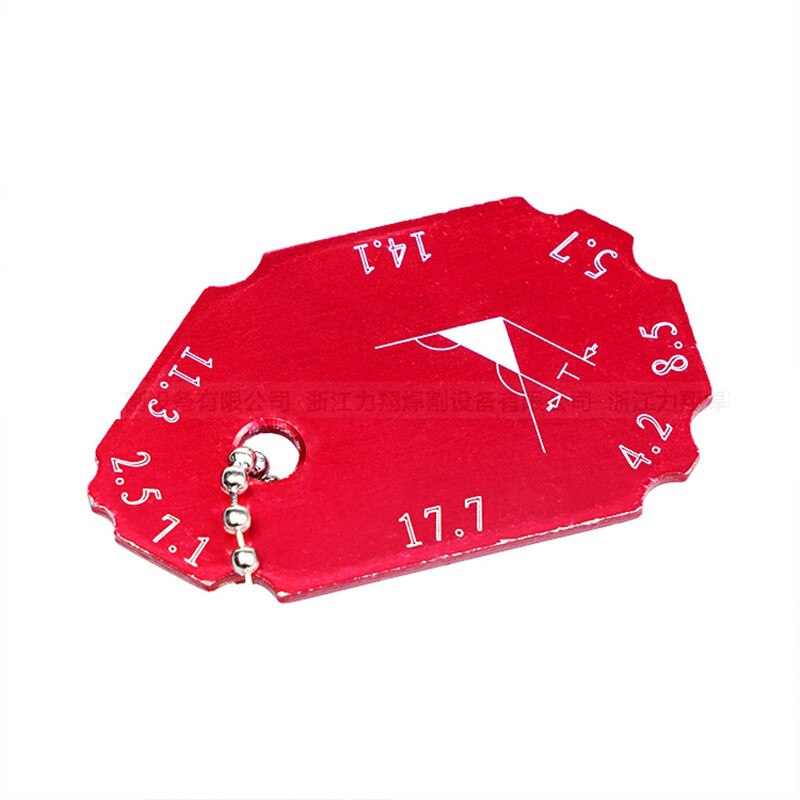 Lassen Gauge Key Pocket Gage Lasnaad Test Ulnaire Inspectie Heerser Nauwkeurige Weld Detectie Schaal