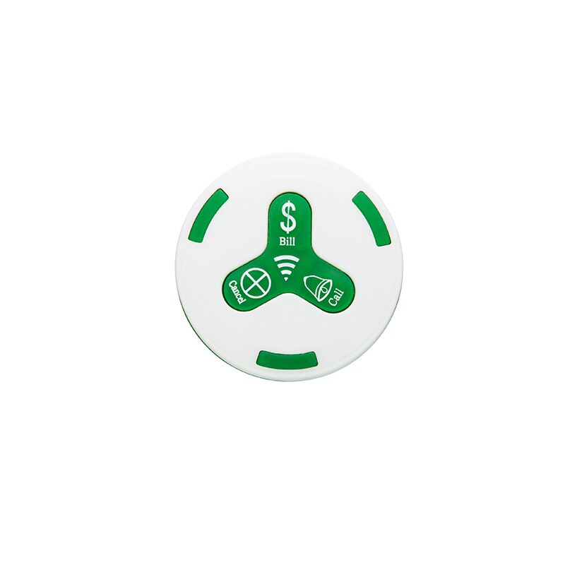 Mindewin 433MHz Draadloos Oproepsysteem 15PCS Tafel Belknop M-K-3 + 1 STUKS Horloge Pager M-W-1 Reataurant Draadloze pager Systeem