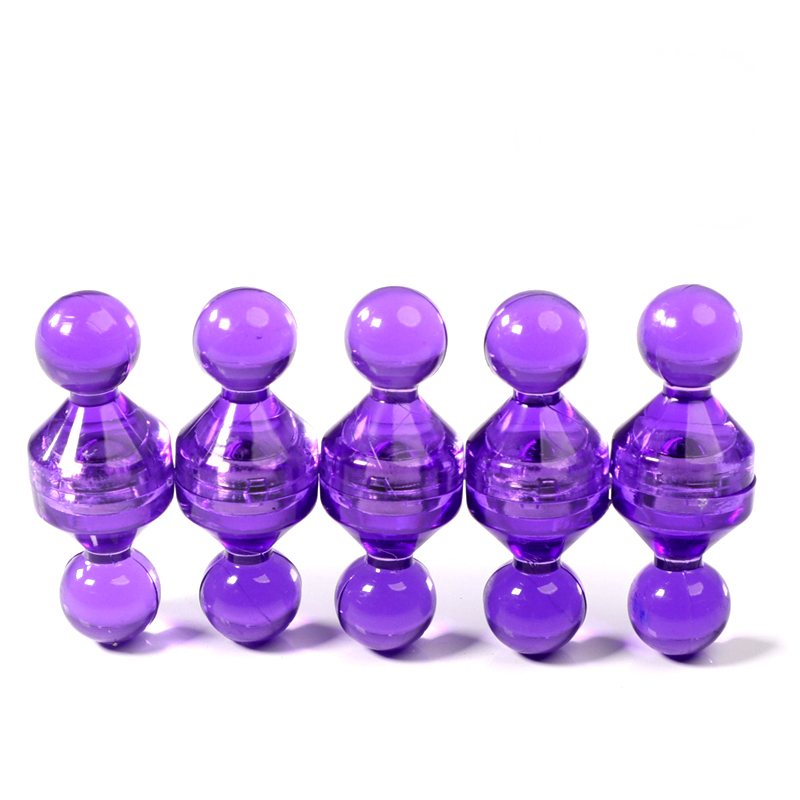 10 Pcs Push Pin Kantoor Punaise Sterke Neodymium Magneten Schaken Super Magneet Punaise Office Home School Whiteboard Magneten: purple