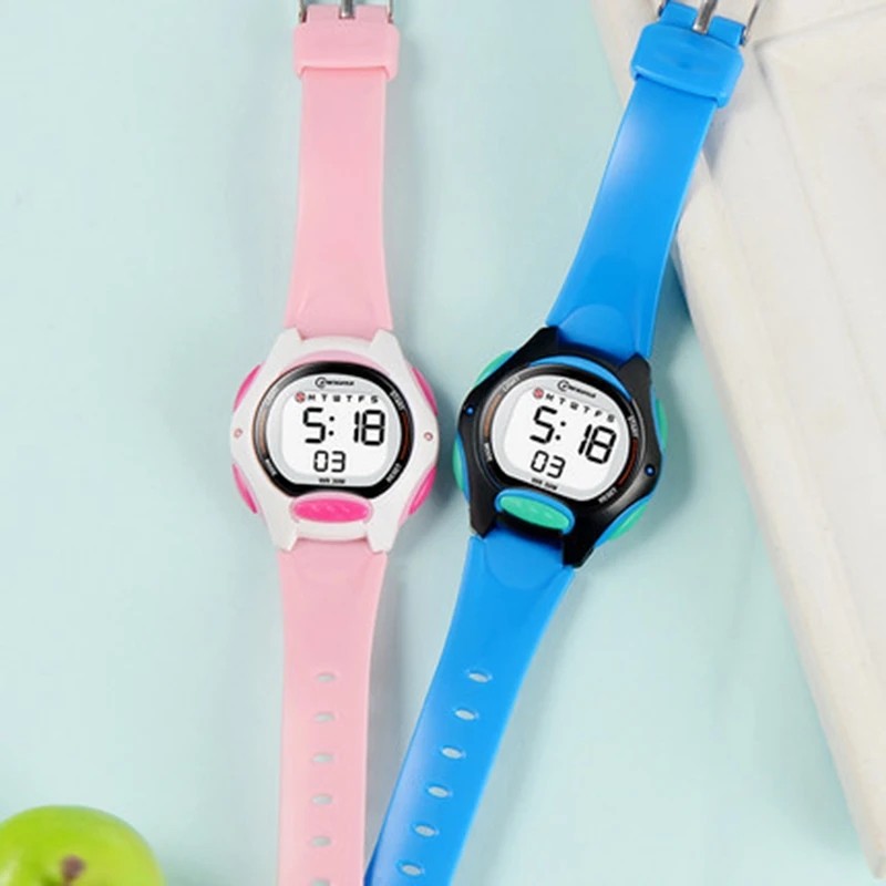 UTHAI CE13 freundlicher Elektronische Uhr Mädchen Sport Wasserdicht Nachtlicht Wecker Prüfung Schüler Multifunktionale Jungen Uhren