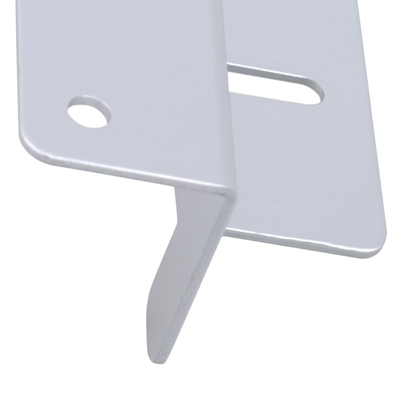 White Z Style Solar Panel Mounting Brackets Aluminum Alloy Corrosion Resistant Clip Sets Roof Solar Panel Bracket Clamp