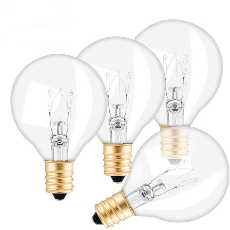 25 Tungsten Replacement Filament Transparent Light Bulb Light String Spare Light Bulb Accessories Incandescent Light Bulb