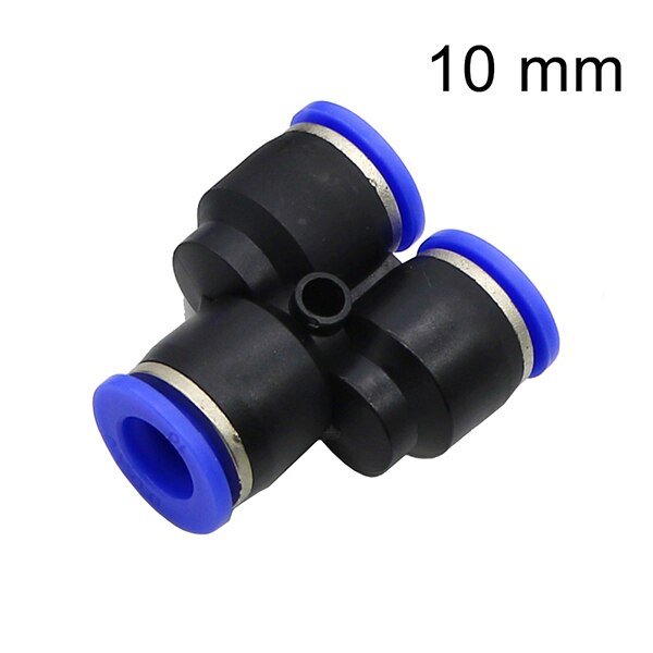 6mm, 8mm, 10mm Y connector for Low Pressure Mist Cooling Nozzle Agriculture Garden Quick Coupling 5 Pcs: 10mm
