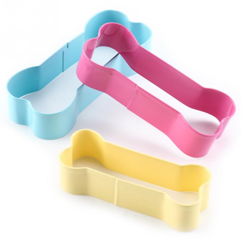 5 stuk cutter 3D hond bot vorm biscuit keuken accessoires rvs cake decoratie tool DIY gebak bakken biscuit mold