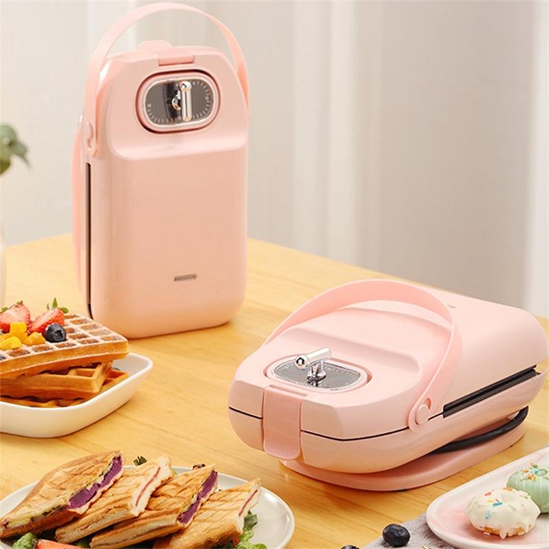 650W Electric Waffles Maker Iron Sandwich Maker Machine Bubble Egg Cake Oven Breakfast Waffle Machine 220V EU Plug