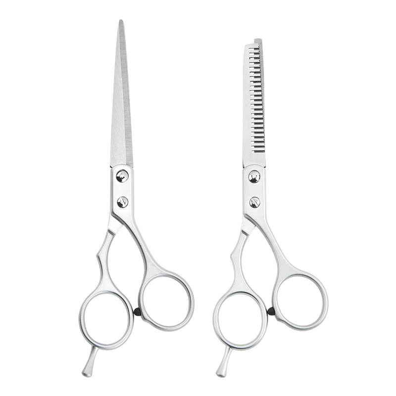 Edelstahlschere zum Ausdünnen und Schneiden von Haaren, 15,2 cm, Friseurprodukte, Haarschnitt, Trimmen, Haare, Schneiden, Friseur