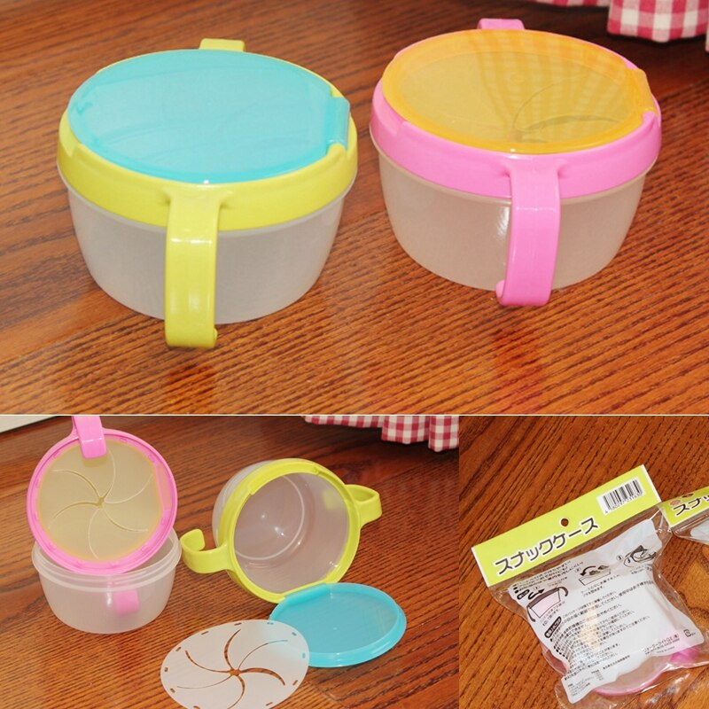 1pc Baby Food Box Anti-Spill Child Snack Food Keeper Portable Baby Food Bowl Plastic Food Storage Container Child Feed Learning