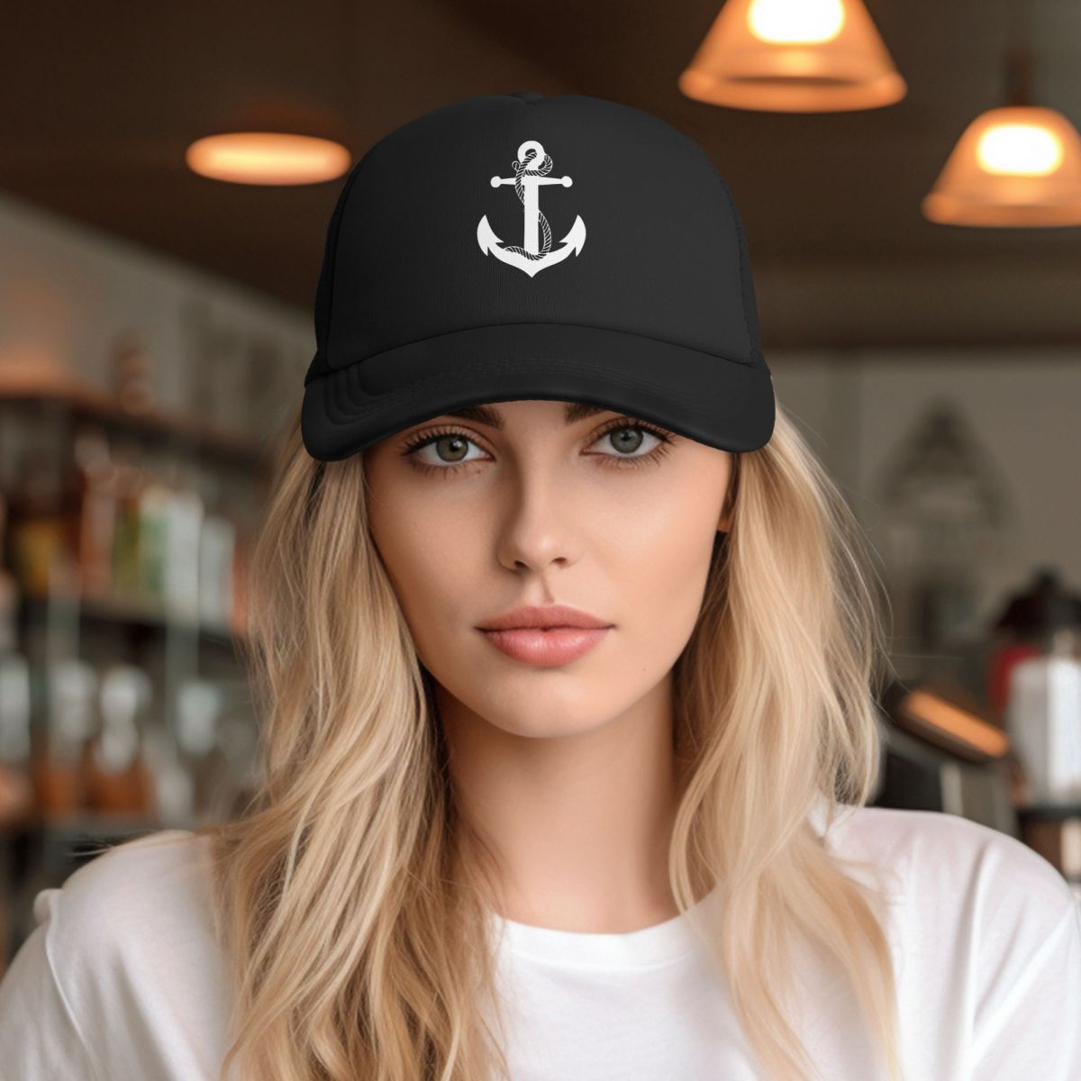 Gorra de béisbol de malla de capitán náutico, sombrero de sol ajustado, transpirable, Snapback, otoño